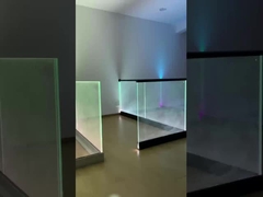 6063-T5 Canale in U in alluminio per ringhiera di vetro