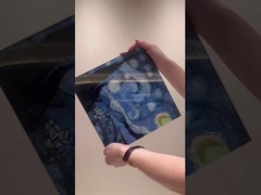 Home Decorative vetro laminato Art vetro colorato fuso